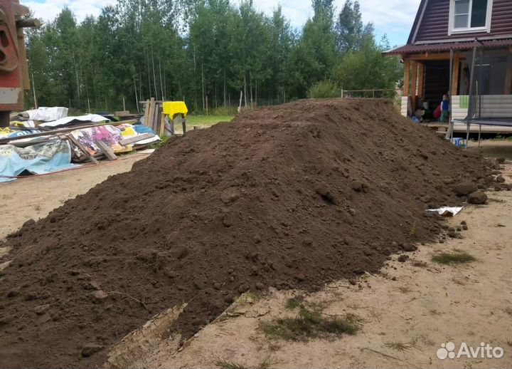 Чернозем Земля Грунт Торф Смесь для сада