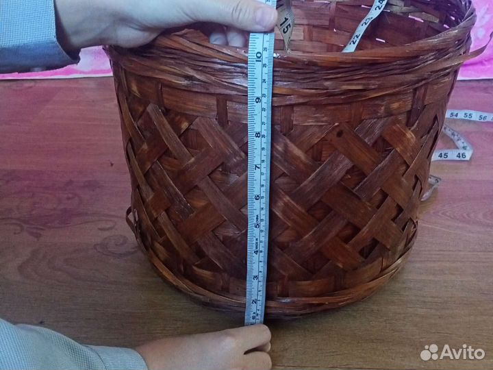 Корзина плетеная