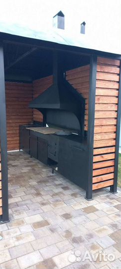 Мангал стационарный