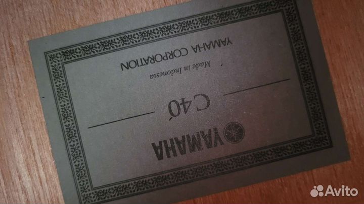 Гитара Yamaha c 40