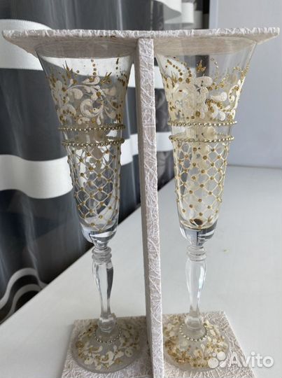 Свадебные бокалы
