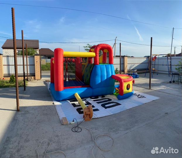 Аренда батут надувной и крафтовые игры