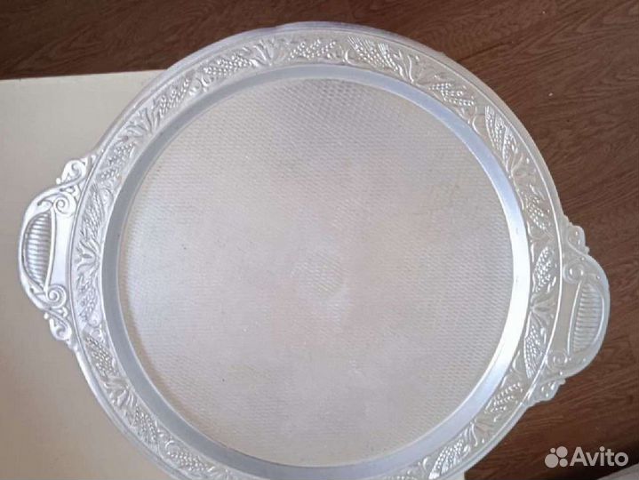 Поднос алюминиевый СССР
