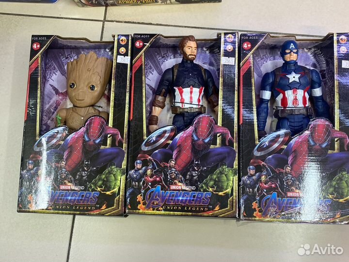 Герои. Халк, человек паук, веном, черепашки