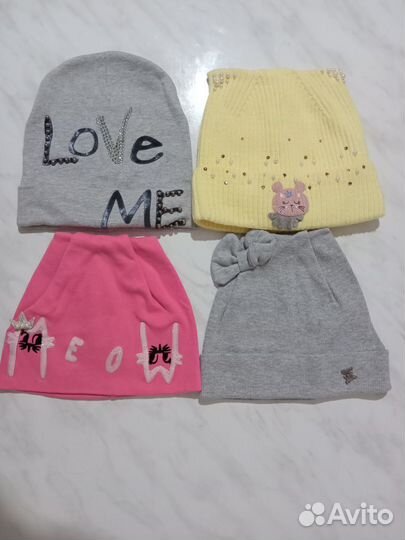Шапки на девочку