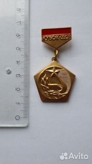 Нагрудный знак кубок СССР 