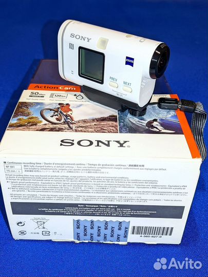 Экшн камера sony hdr as200v продам