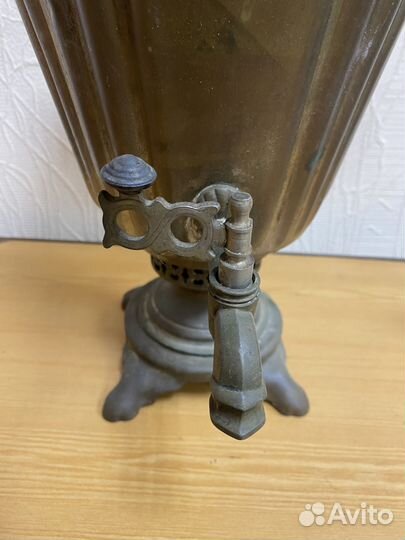 Самовар на дровах угольный СССР