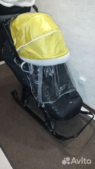 Санки коляска ника 7 5
