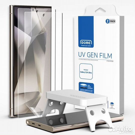 Защитная плёнка whitestone dome Samsung s24 ultra