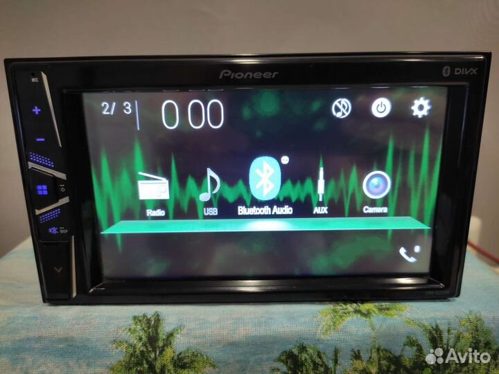 Магнитола с блютуз pioneer dmh g220bt. 2din