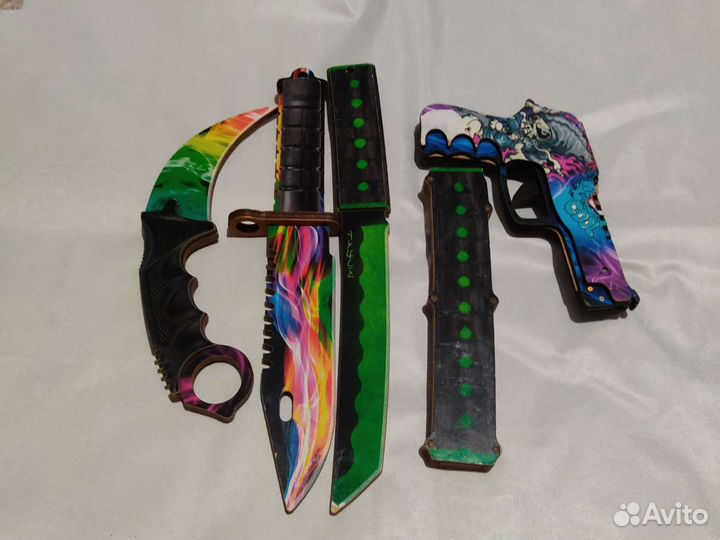 Деревянные ножи из standoff 2