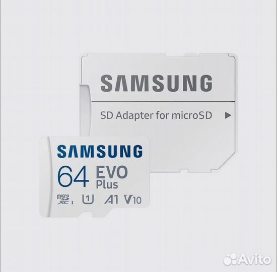 Карта памяти Samsung Evo Plus 64GB