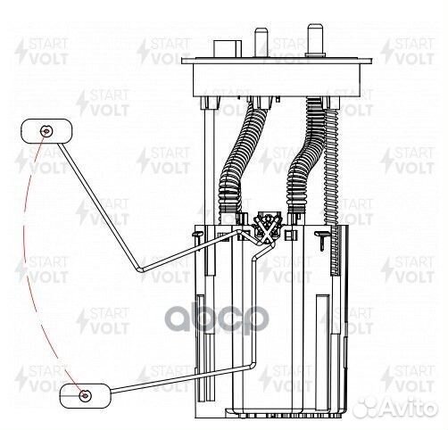 SFM 3016 Модуль топл. насоса geely coolray (19