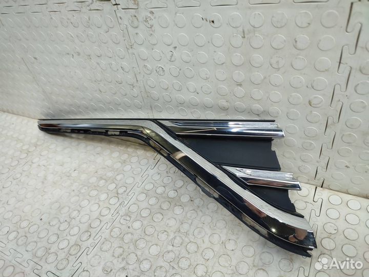 Молдинг бампера правый Volkswagen Touareg 3 CR