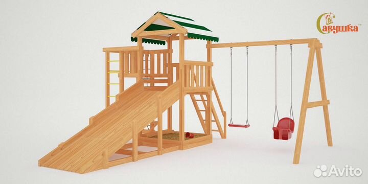 Детская игровая площадка для дачи Савушка