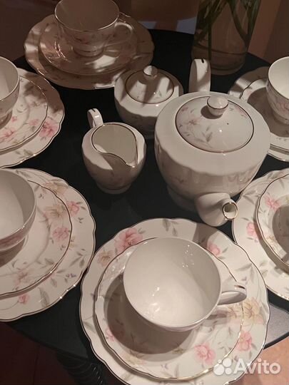 Сервиз чайный Anna Lafard костяной фарфор