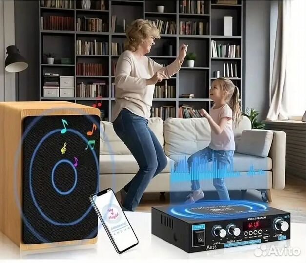 Усилитель 800 watt AK35 Bluetooth