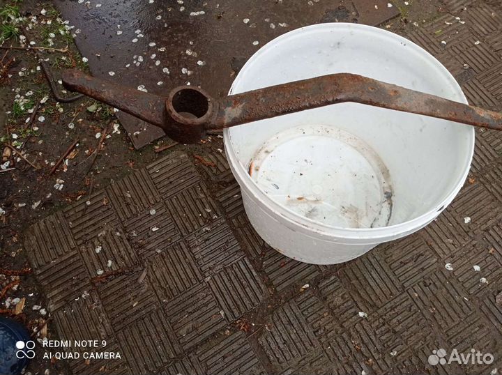 Стрелка от больших старинных часов 50см