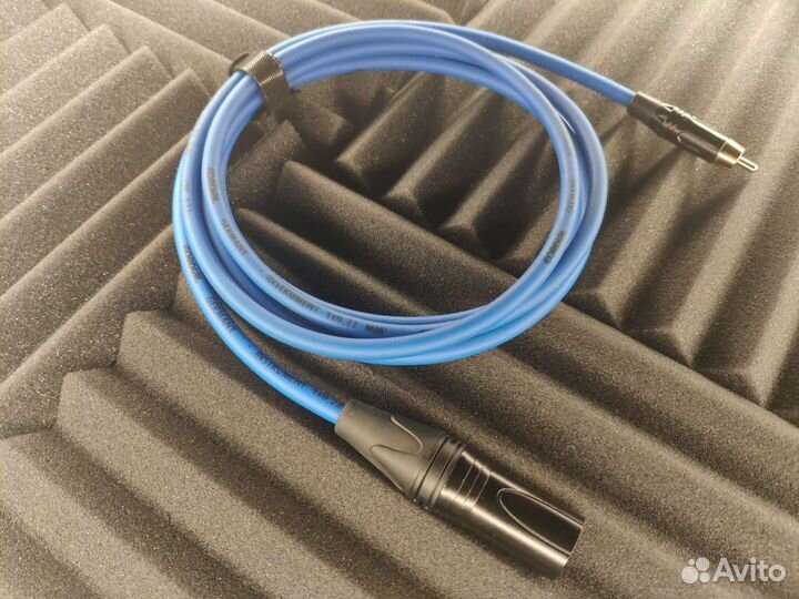 Xlr штекер на Rca yongsheng, cordial cik122