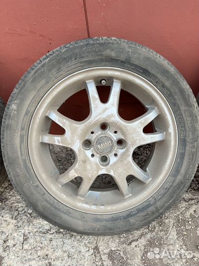 Литье Рио Солярис с резиной Michelin 195/55R16