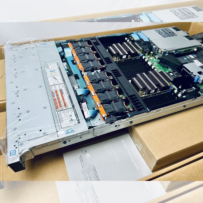 [10SFF] Сервер Dell R640 (Nvme) Xeon Gold 6240r 256g 10sff