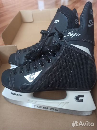 Коньки хоккейные graf super G