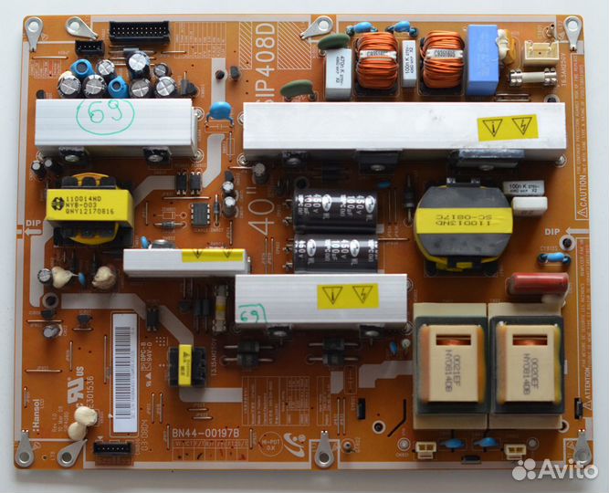 Блок пит-я плата к телевизору bn44-00197B sip408d