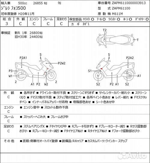 Gilera Fuoco 500 ie Из Японии В пути