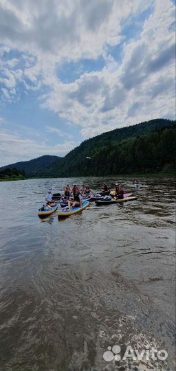 Сплав по мане на сап борде supboard