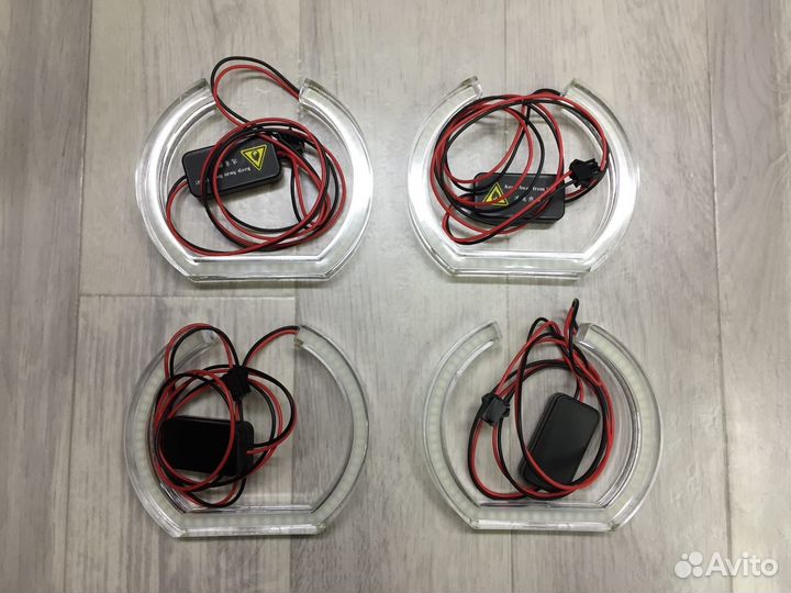 Ангельские глазки Crystal BMW E46 coupe (Белые)