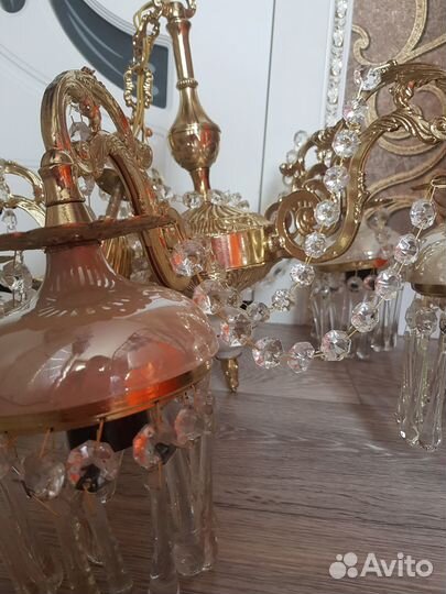 Люстра хрустальная