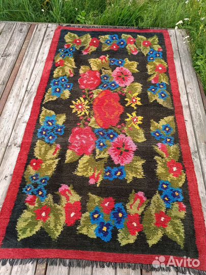 Винтажные сибирские ковры ручной работы