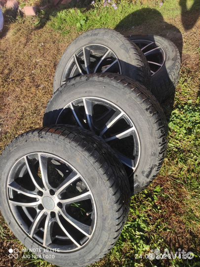 Литые диски 205/55,R16 на ford focus 2