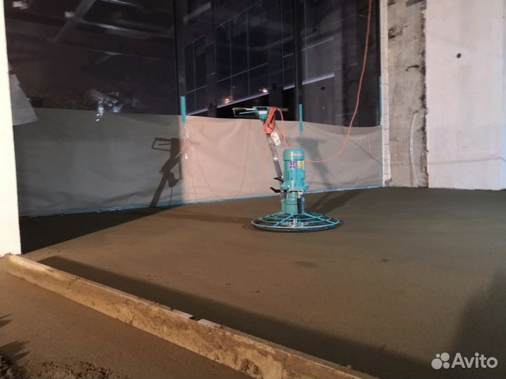 Стяжка полусухая