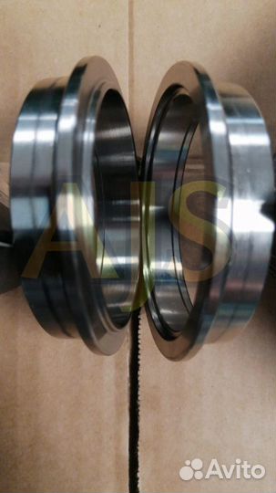 V-band хомут с фланцами 2.5 (63мм) папа-мама Сталь