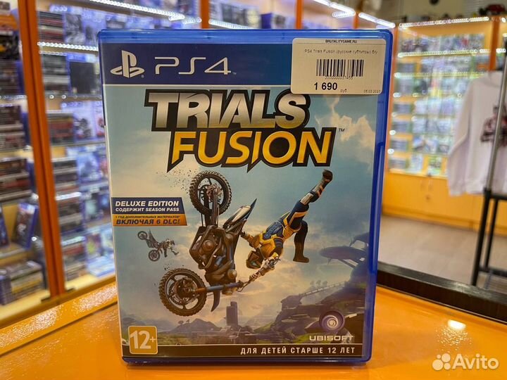 PS4 Trials Fusion (русские субтитры) б/у