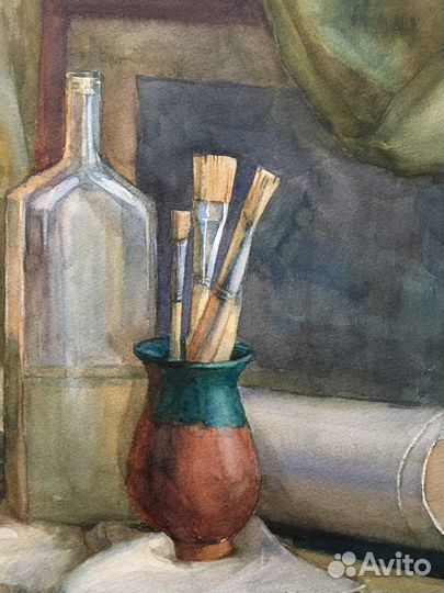 Акварель натюрморт