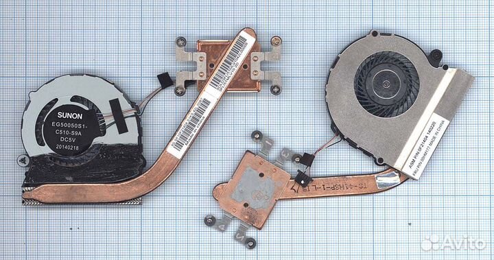 Система охлаждения для ноутбука Lenovo ThinkPad Yo