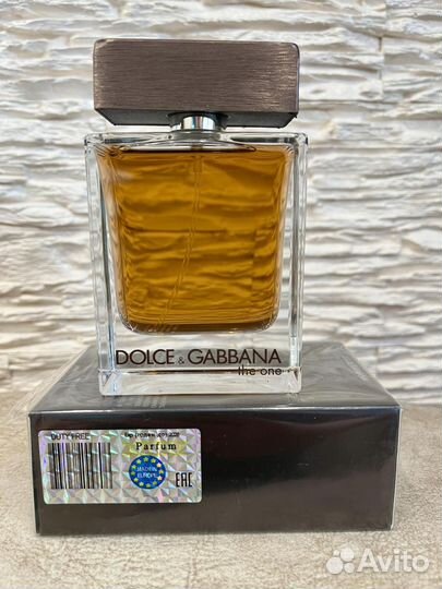 Dolce&Gabbana The One Дольче Габбана евро оригинал