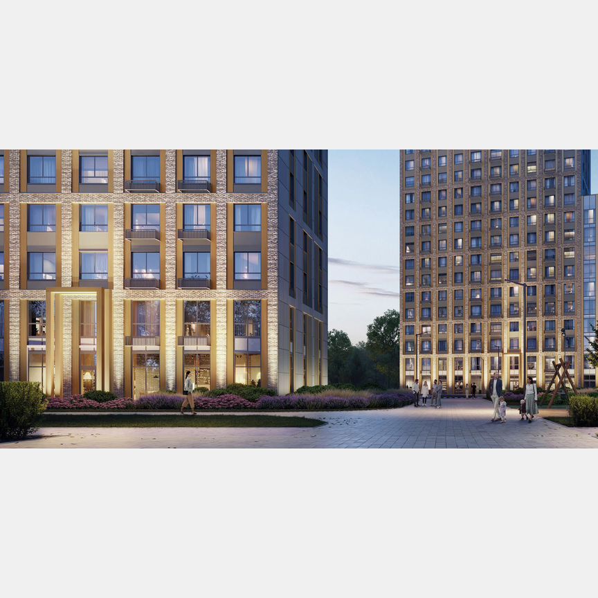 2-к. квартира, 68,3 м², 8/24 эт.