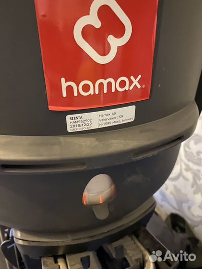 Детское велокресло hamax siesta