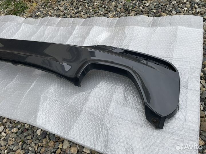 Диффузор на задний бампер bmw g30 m