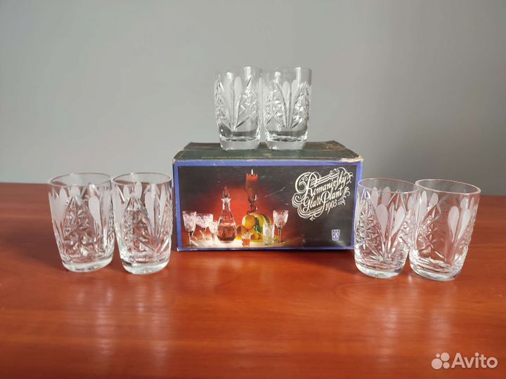 Стопки хрустальные СССР