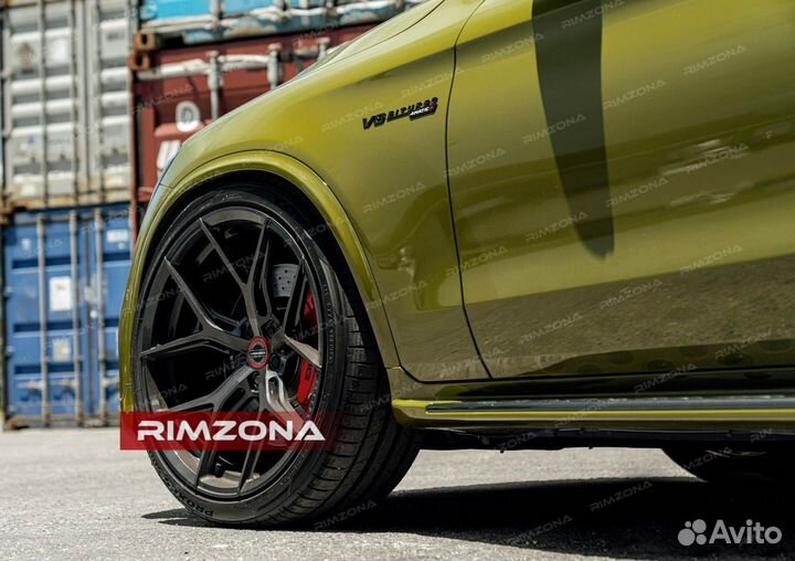 Кованые диски R22 на Mercedes GLC-Class