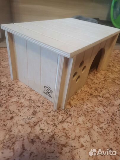 Дом-витрина для ежа или других мелких грызунов