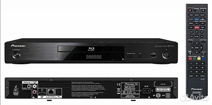 Blu-ray плеер BDP-170 WiFi dlna