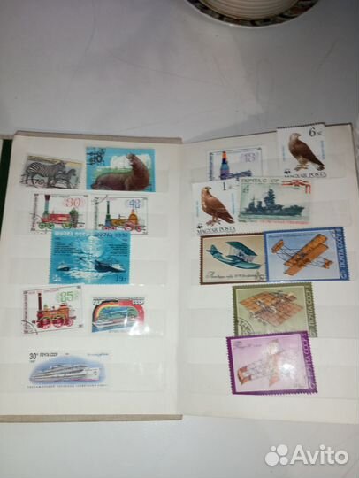 Альбом с почтовыми марками СССР