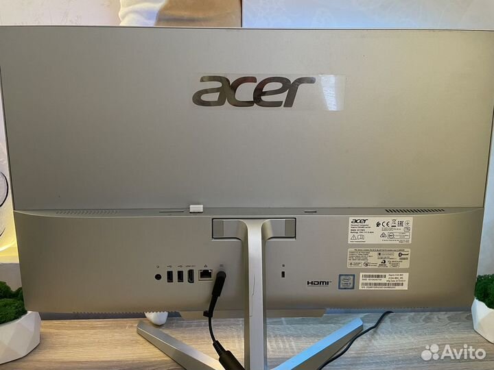 Моноблок Acer aspire c24 865