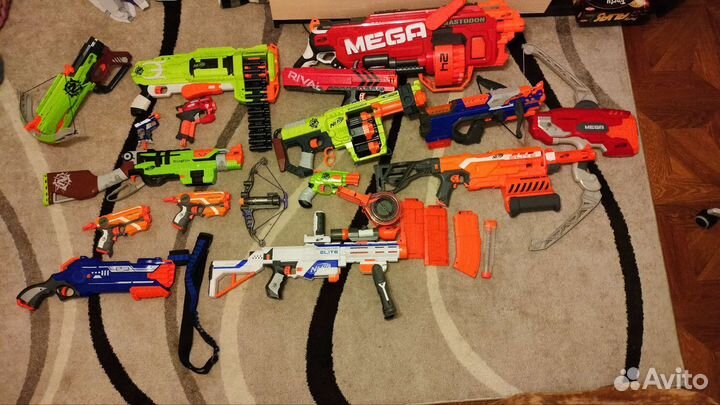 Бластеры нёрф